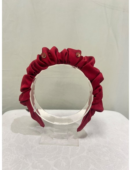 Alquilar diadema fruncida vino