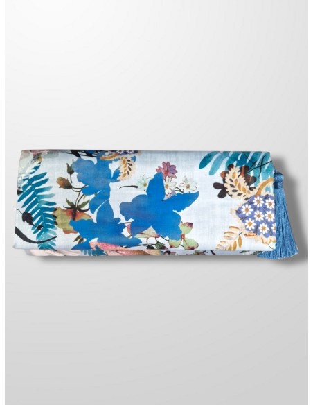 Baguette flores azules