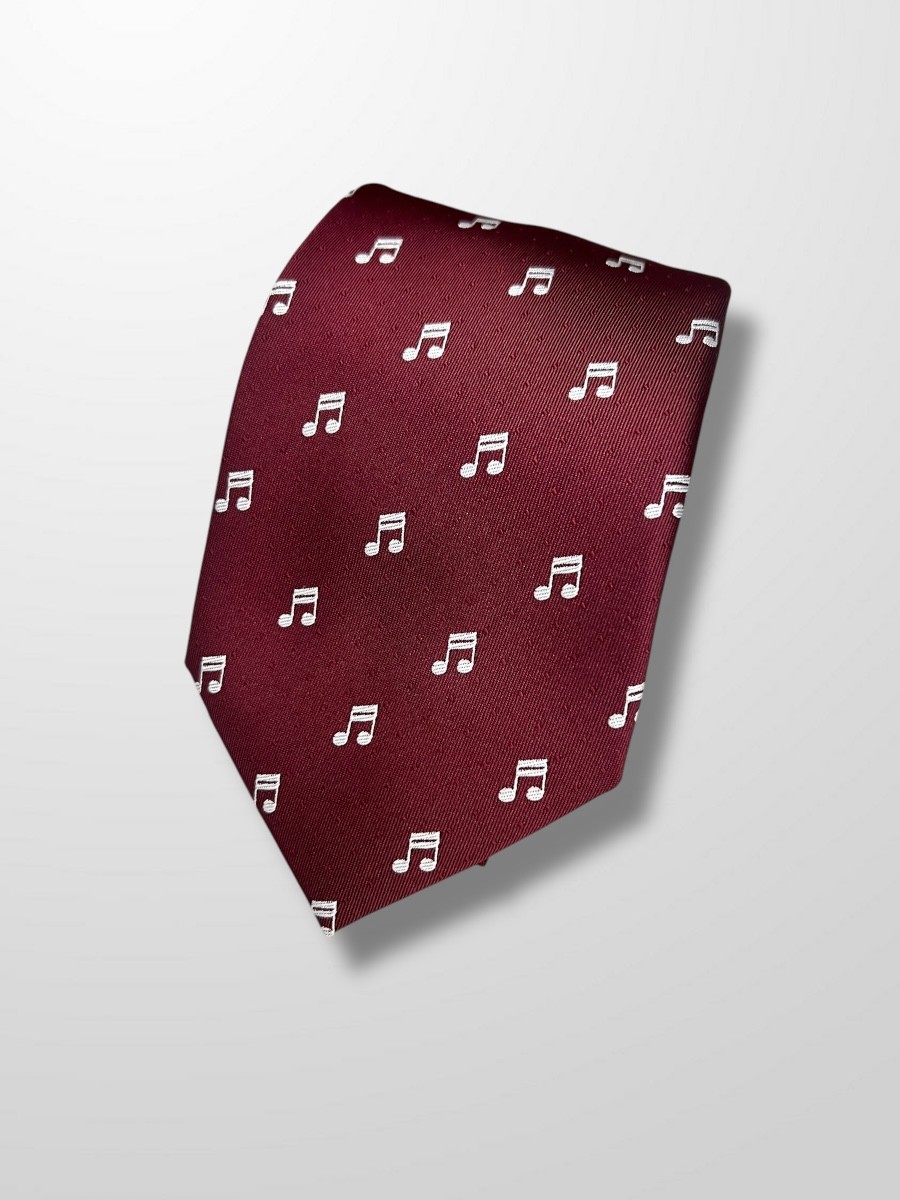 Corbata burdeos musica