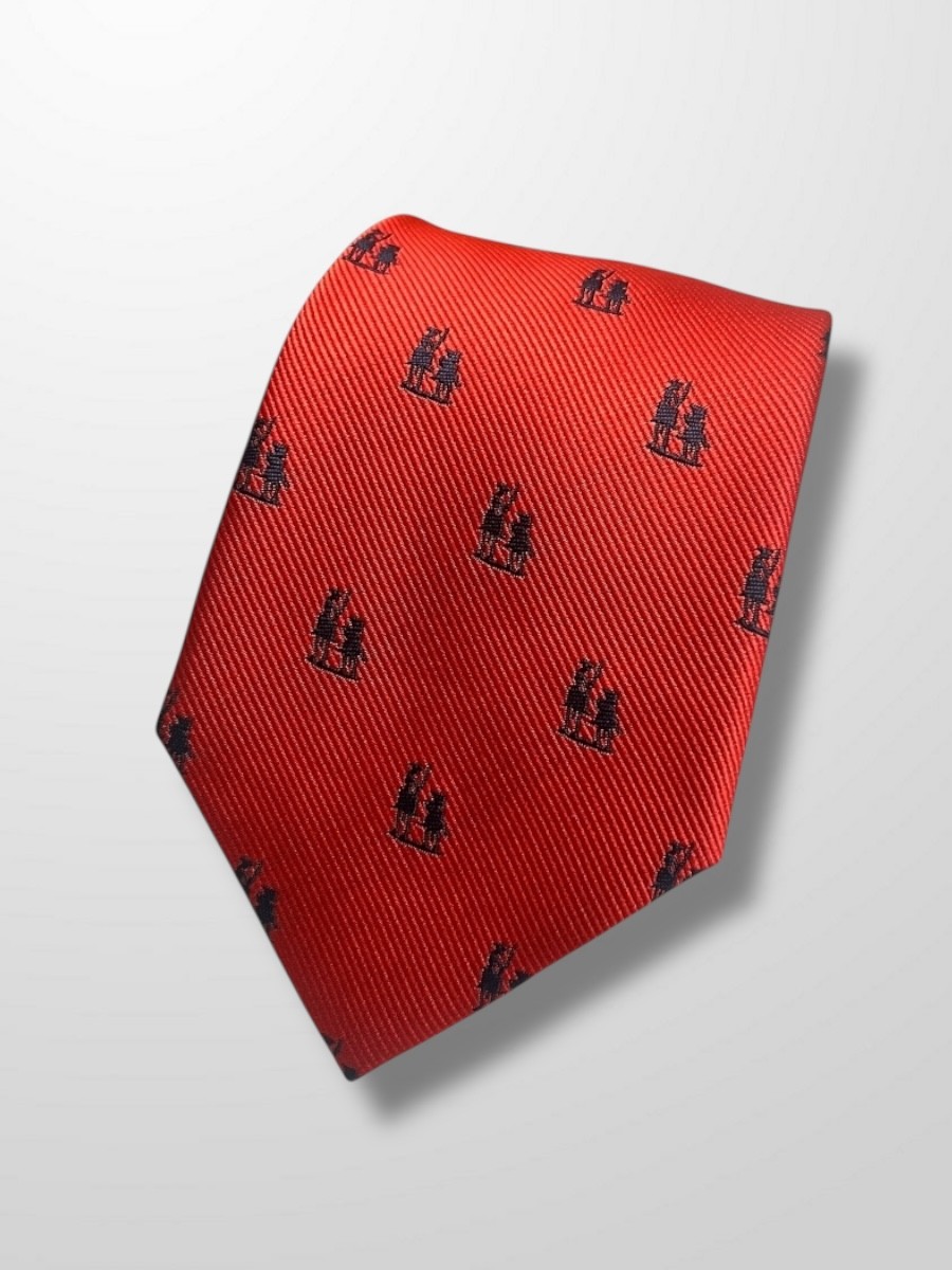 Corbata roja Quijote