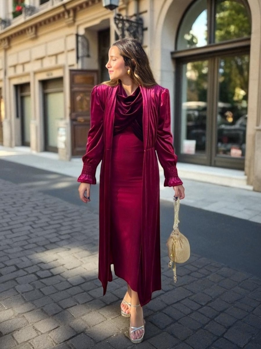 Kaftan de terciopelo
