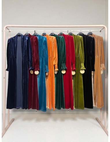 Kaftan de terciopelo