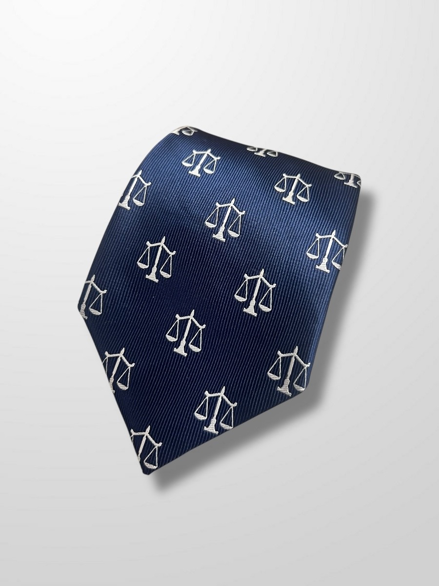 Corbata azul Abogados