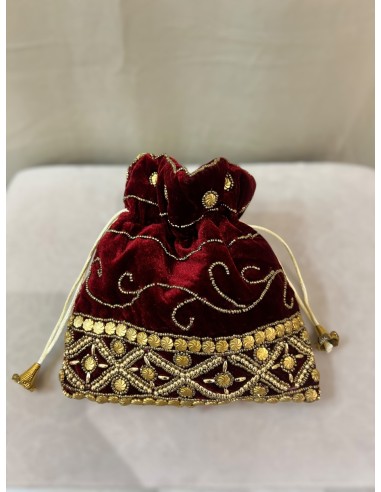 Limosnera de terciopelo