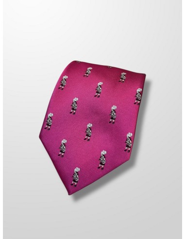 Corbata rosa armaos de la Macarena