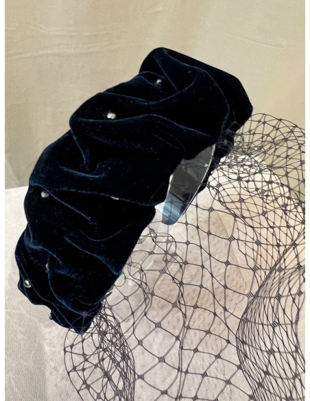 Alquiler diadema azul noche