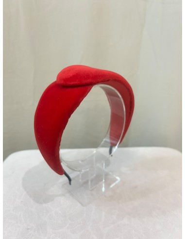 Alquilar diadema Velvet roja
