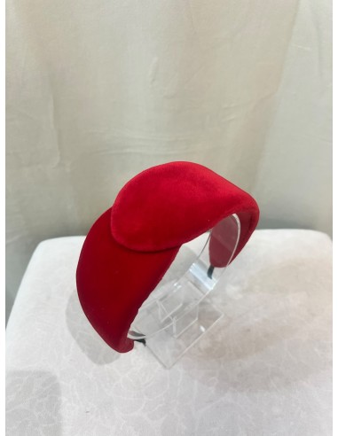 Alquilar diadema Velvet roja
