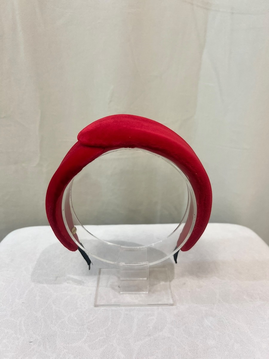 Alquilar diadema Velvet roja 2