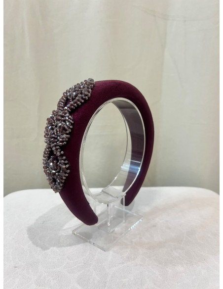 Alquilar diadema Berenjena