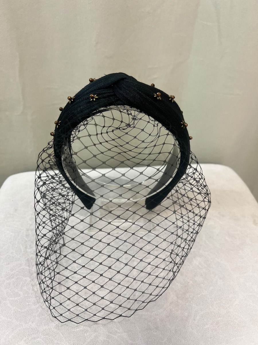 Diadema sinamay mini estrellas 2