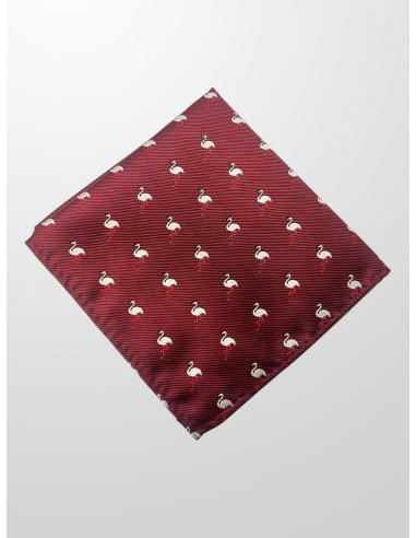 Pañuelo flamencos blancos