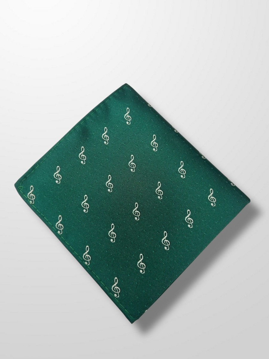 Pañuelo verde clave de Sol