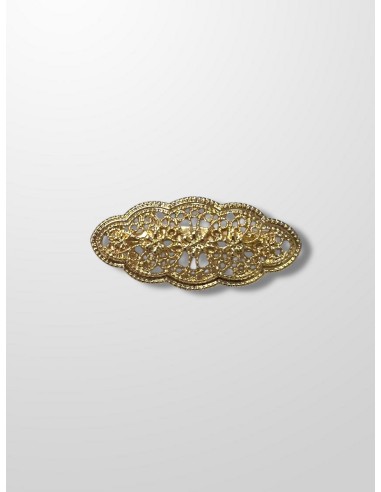 Broche dorado clasico mini