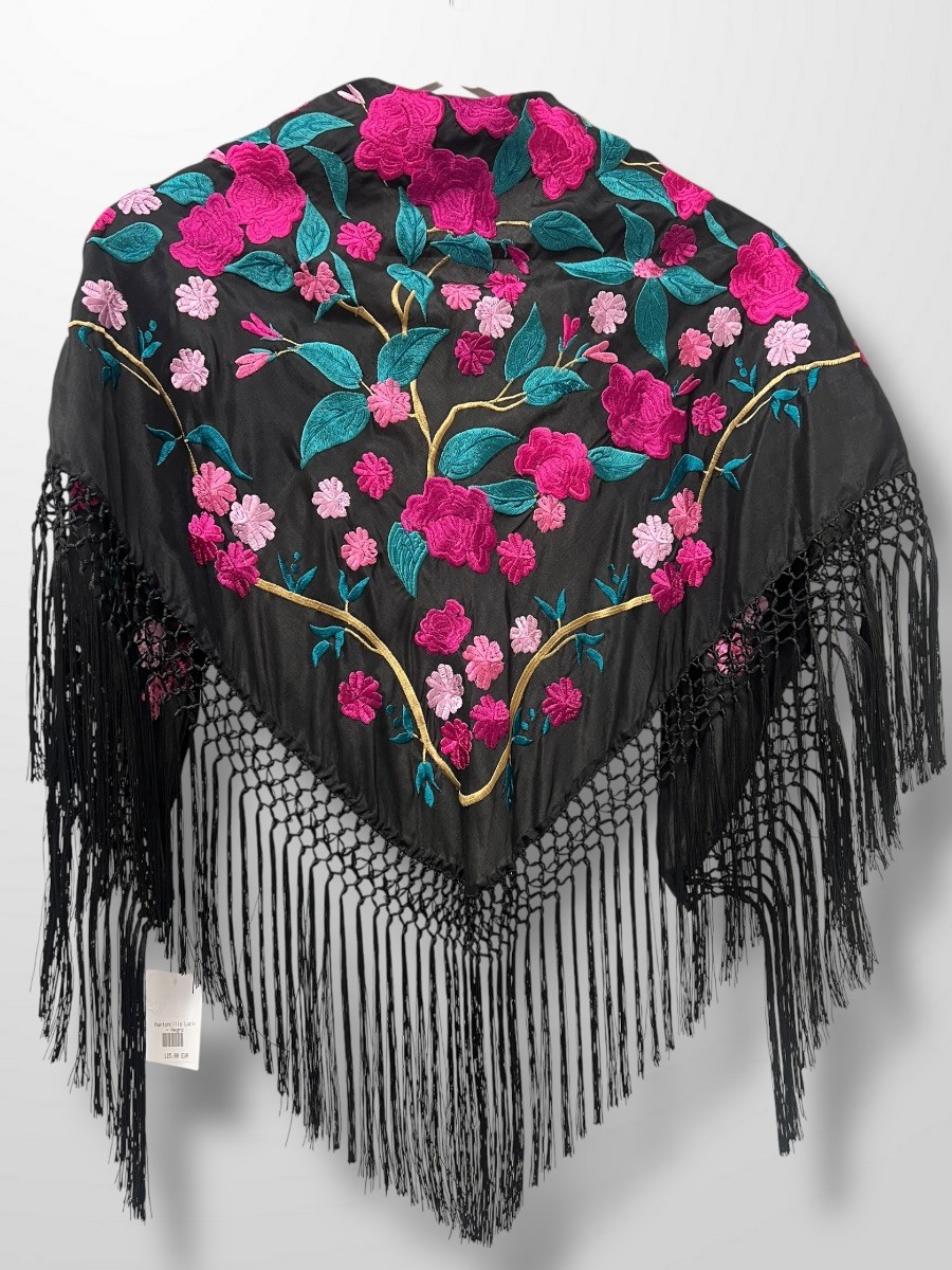 Mantoncillo Lucia negro