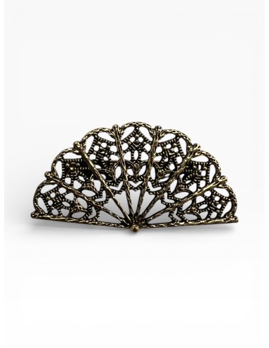broche bronce abanico