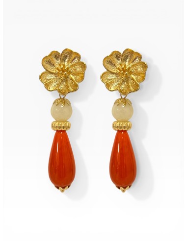 Pendientes Coral