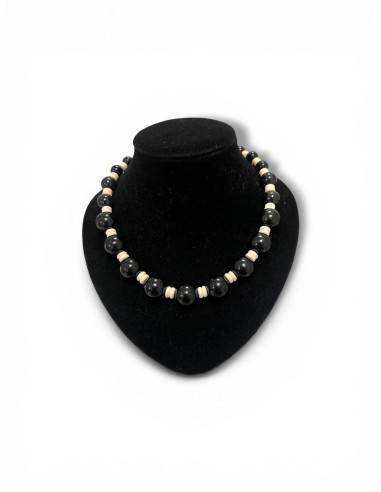 Collar bolas hueso