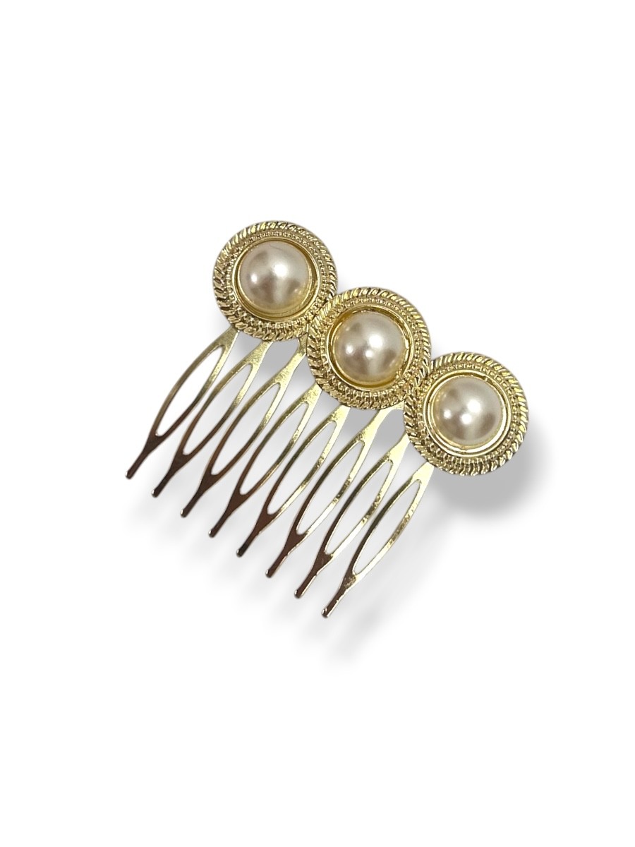 Peinecillo botones perlados