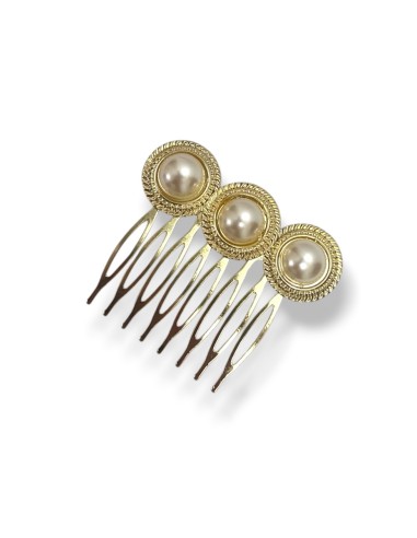 Peinecillo botones perlados