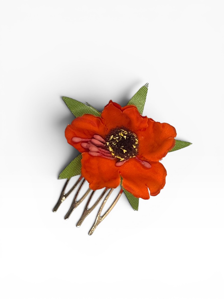 Peinecillo Margarita naranja