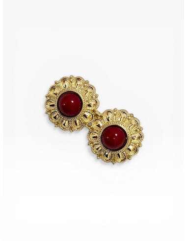 Broche boton color