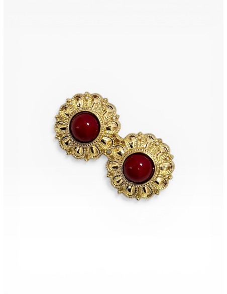 Broche boton color