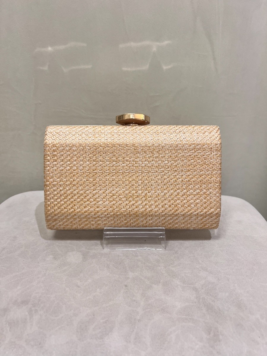 Clutch rafia agata
