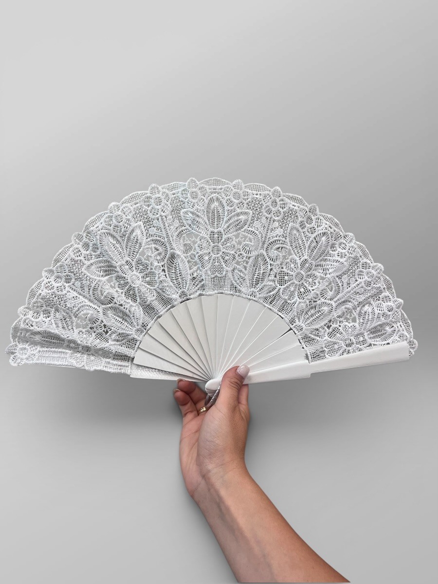 Abanico de novia Flores
