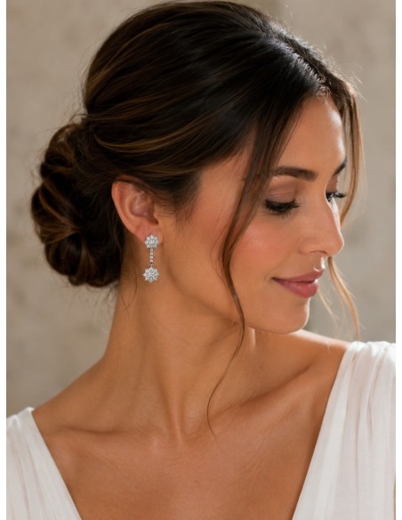 Pendientes novia Lara