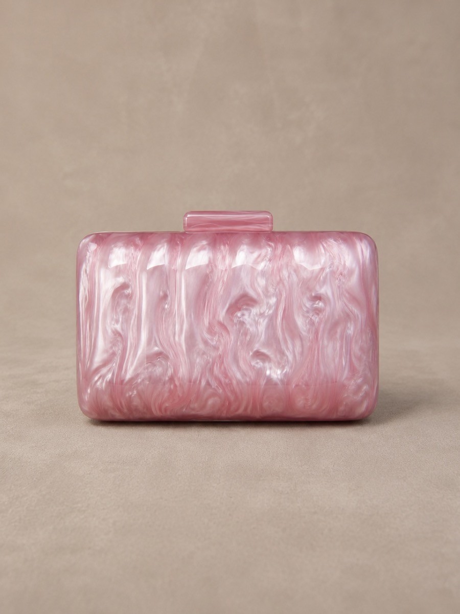 Clutch nacar rosa