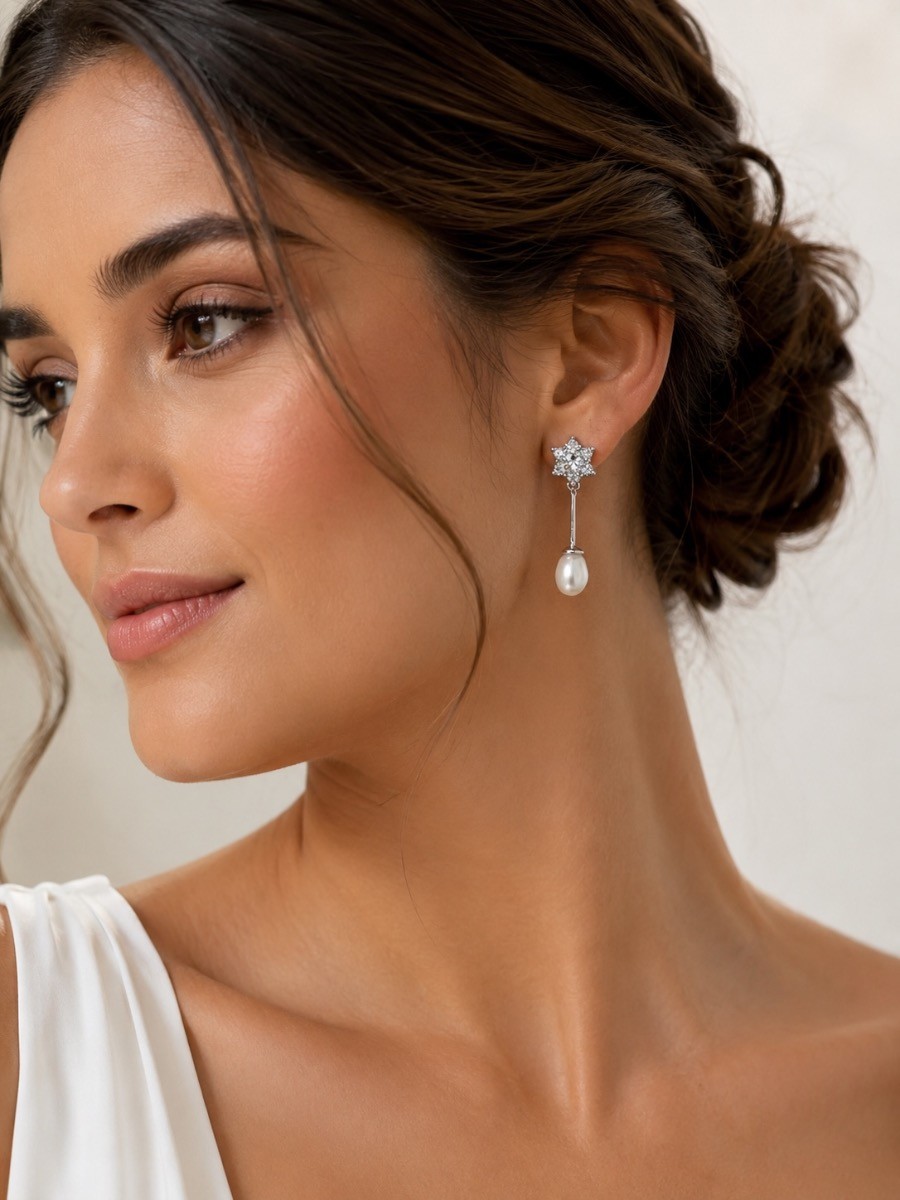 Pendientes novia Noa