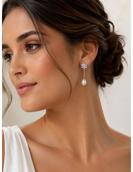 Pendientes novia Noa