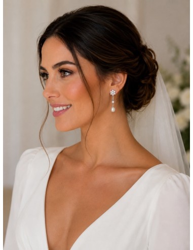Pendientes novia Julieta