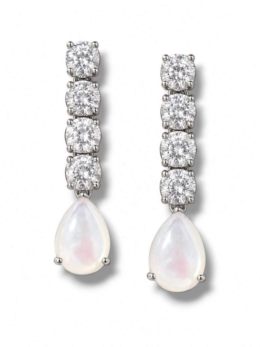 Pendientes novia Elvira 2