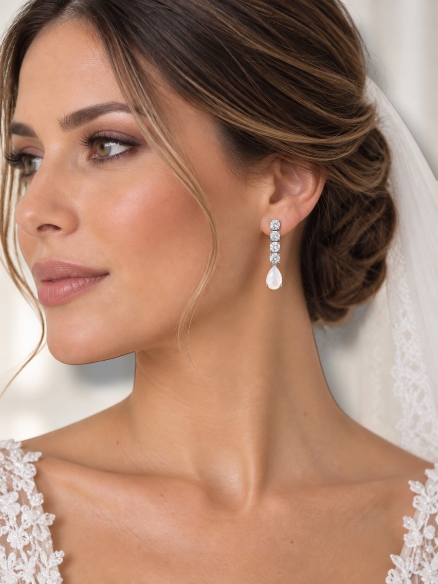 Pendientes novia Elvira