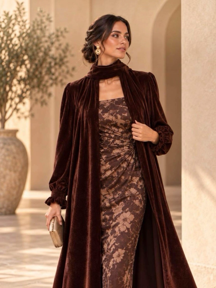 Kimono de terciopelo