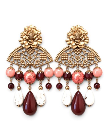 Pendientes Coral