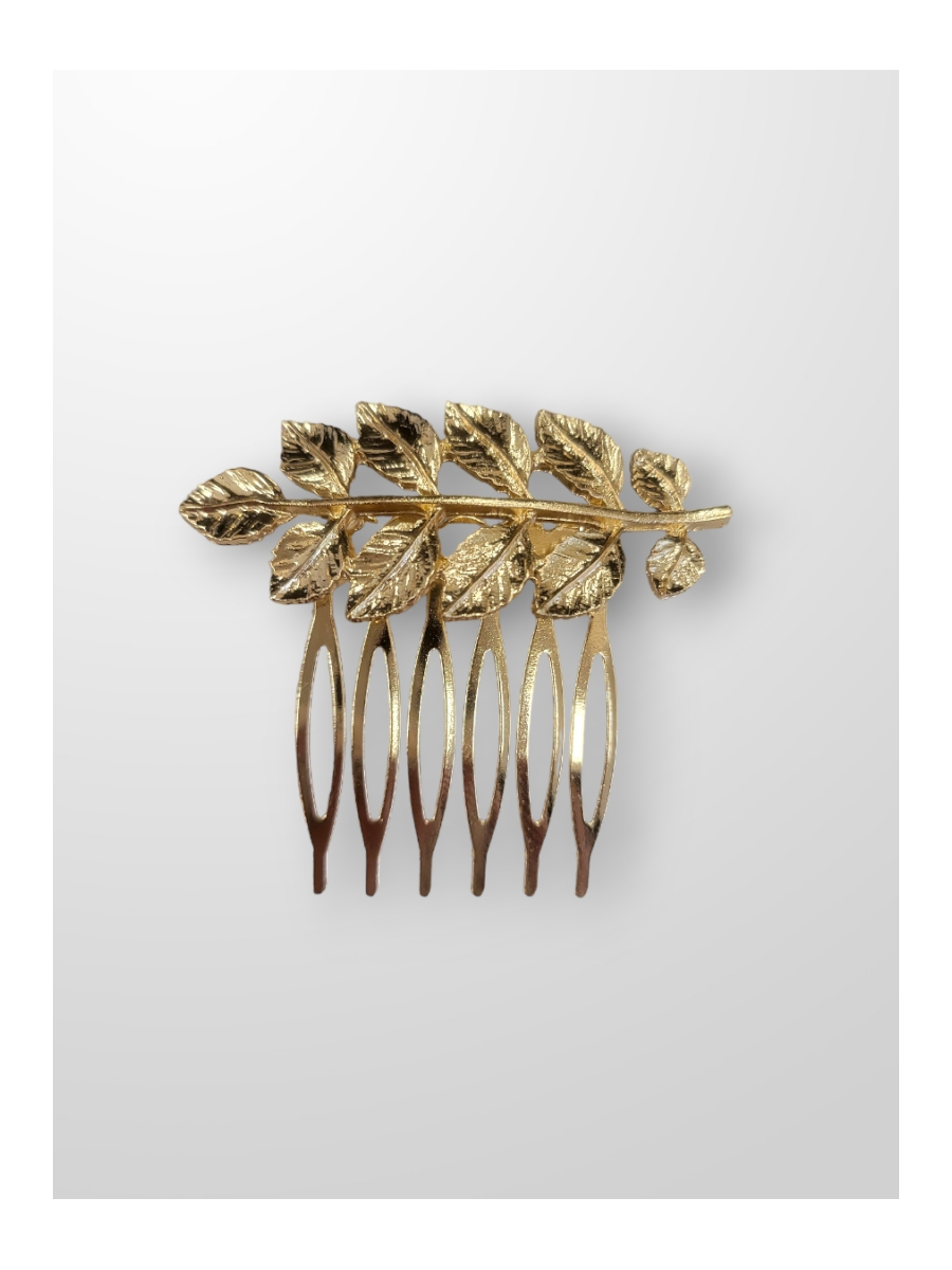 Peinecillo dorado ramita