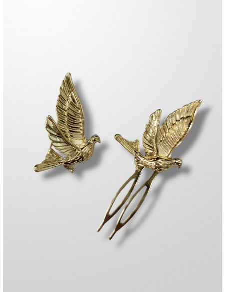 Peinecillo dorado paloma