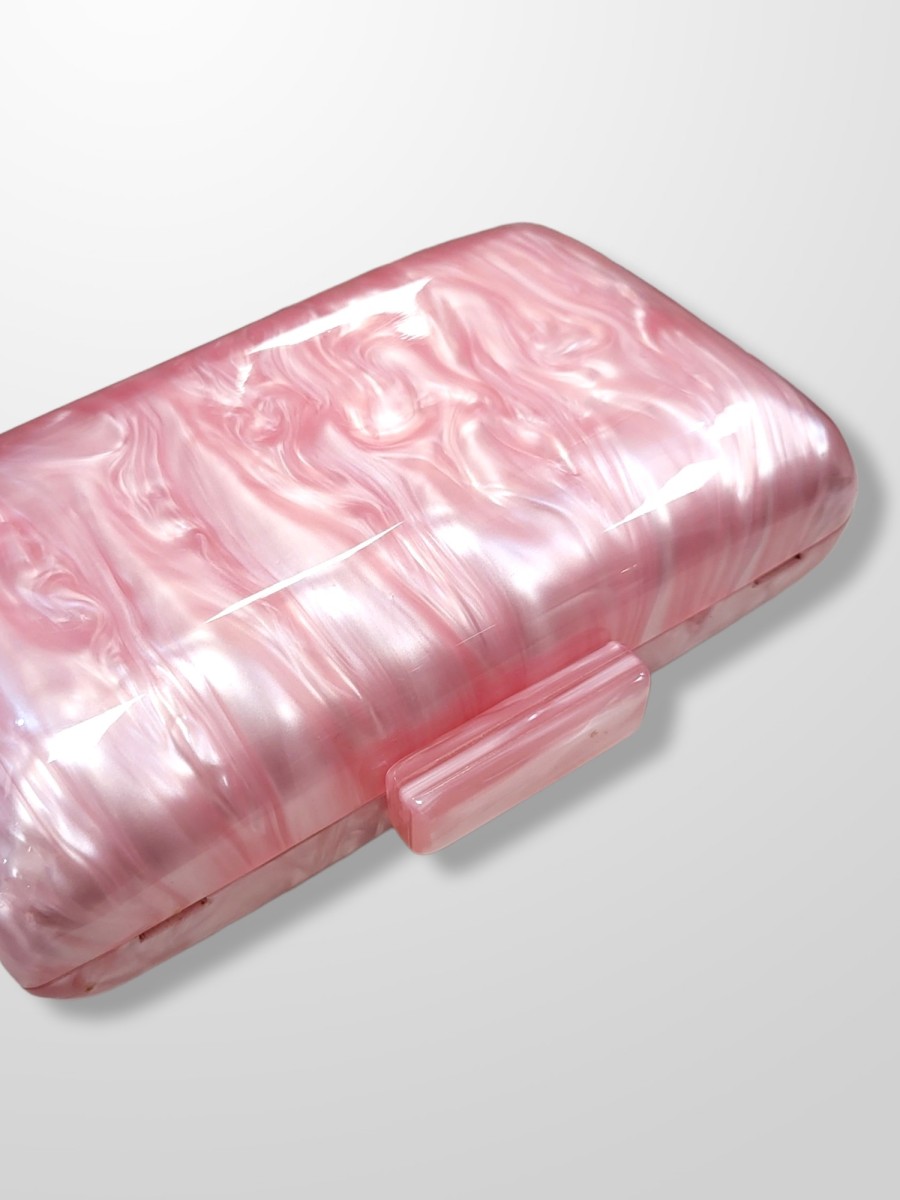 Clutch nacar rosa 2