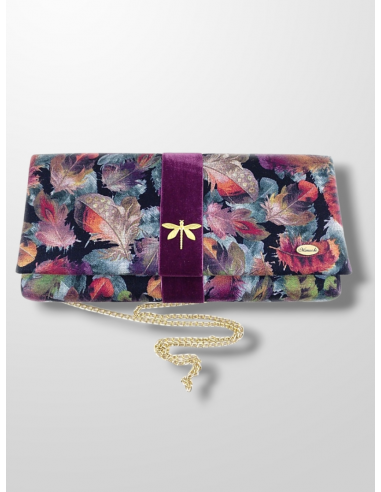 Alquilar Cartera estampada de plumas