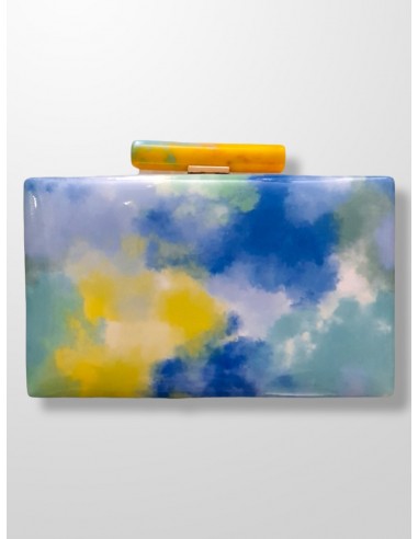 Clutch acolchado Acuarela