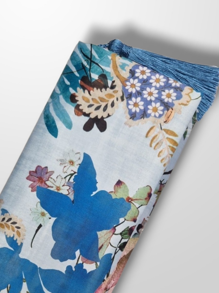 Baguette flores azules 2