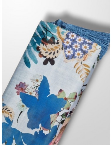 Baguette flores azules