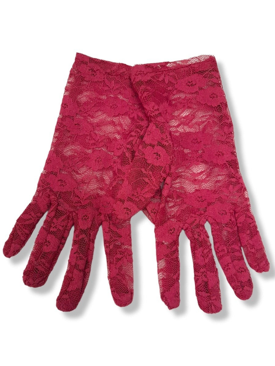 Guantes encaje cortos 2