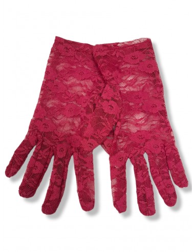 Guantes encaje cortos