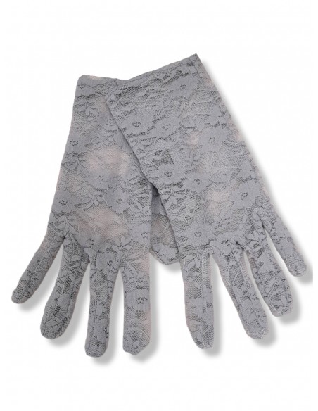 Guantes encaje cortos