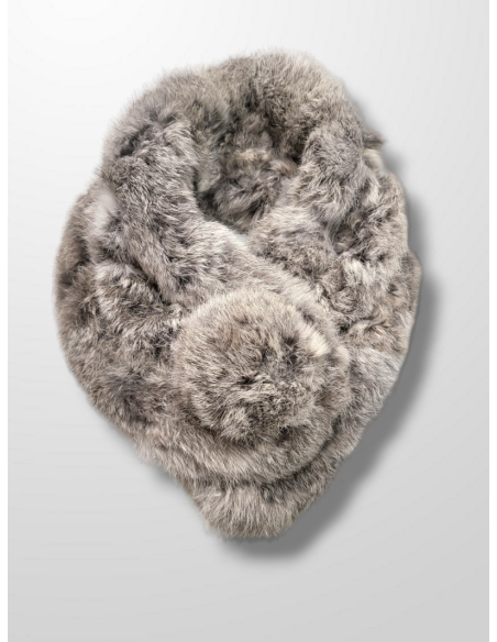 Cuello de pelo natural