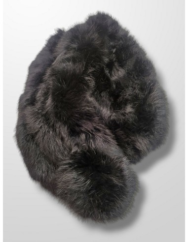 Cuello de pelo natural